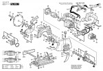 Bosch 0 601 569 741 GKS 54 CE Un-Hd Port. Circular Saw 110 V / GB Spare Parts GKS54CE